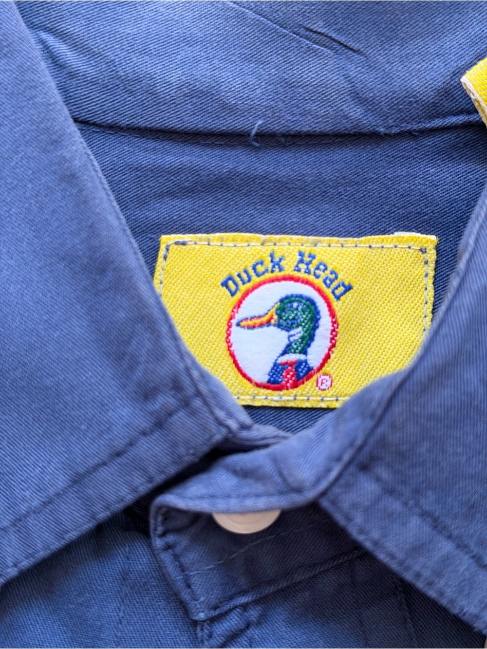 Duck Head Navy Long-Sleeve Button-Down Shirt - Picture 4 of 6